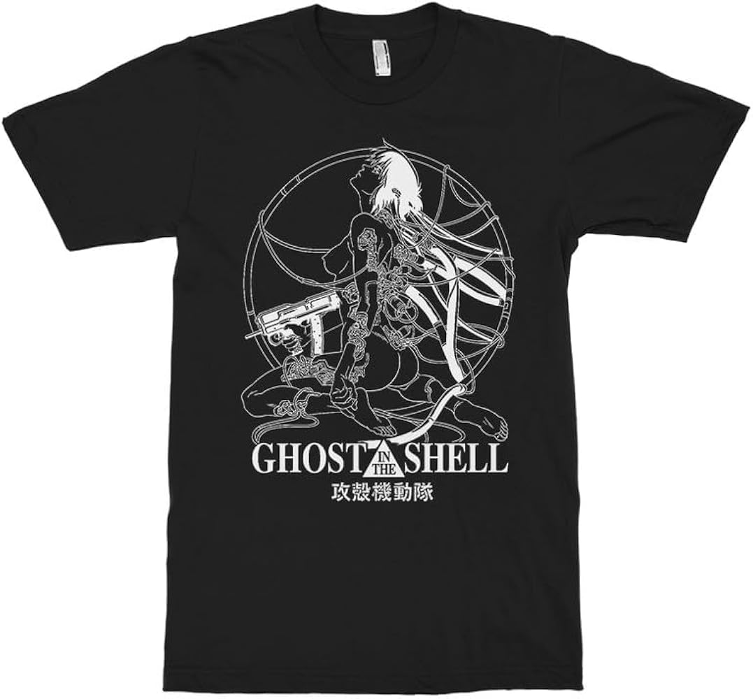 Amazon.com: DreamShirts Ghost in The Shell Motoko Kusanagi Manga T